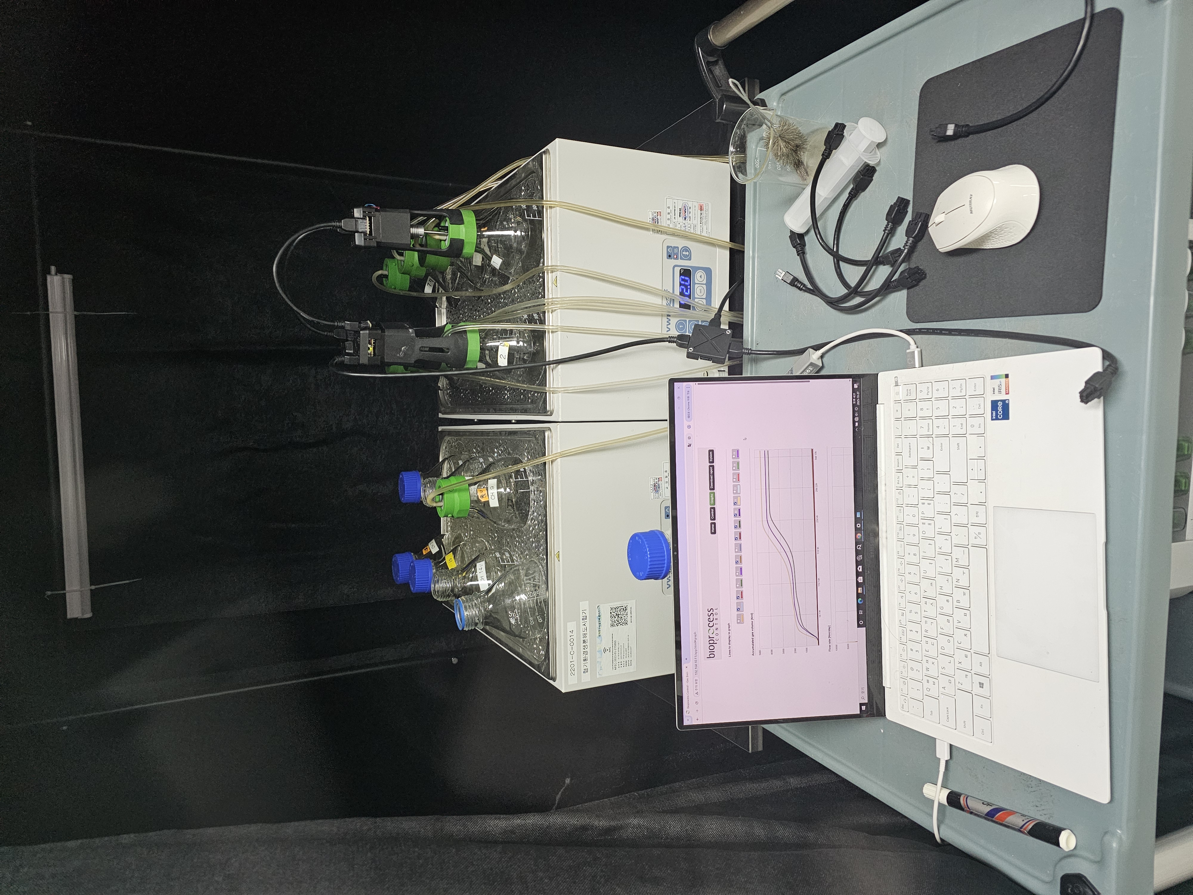 혐기환경 생분해도 시험기